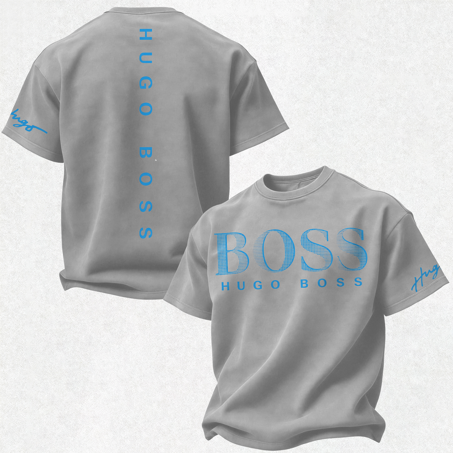 Street Casual Printed Oversized Unisex T-shirt Image - 28