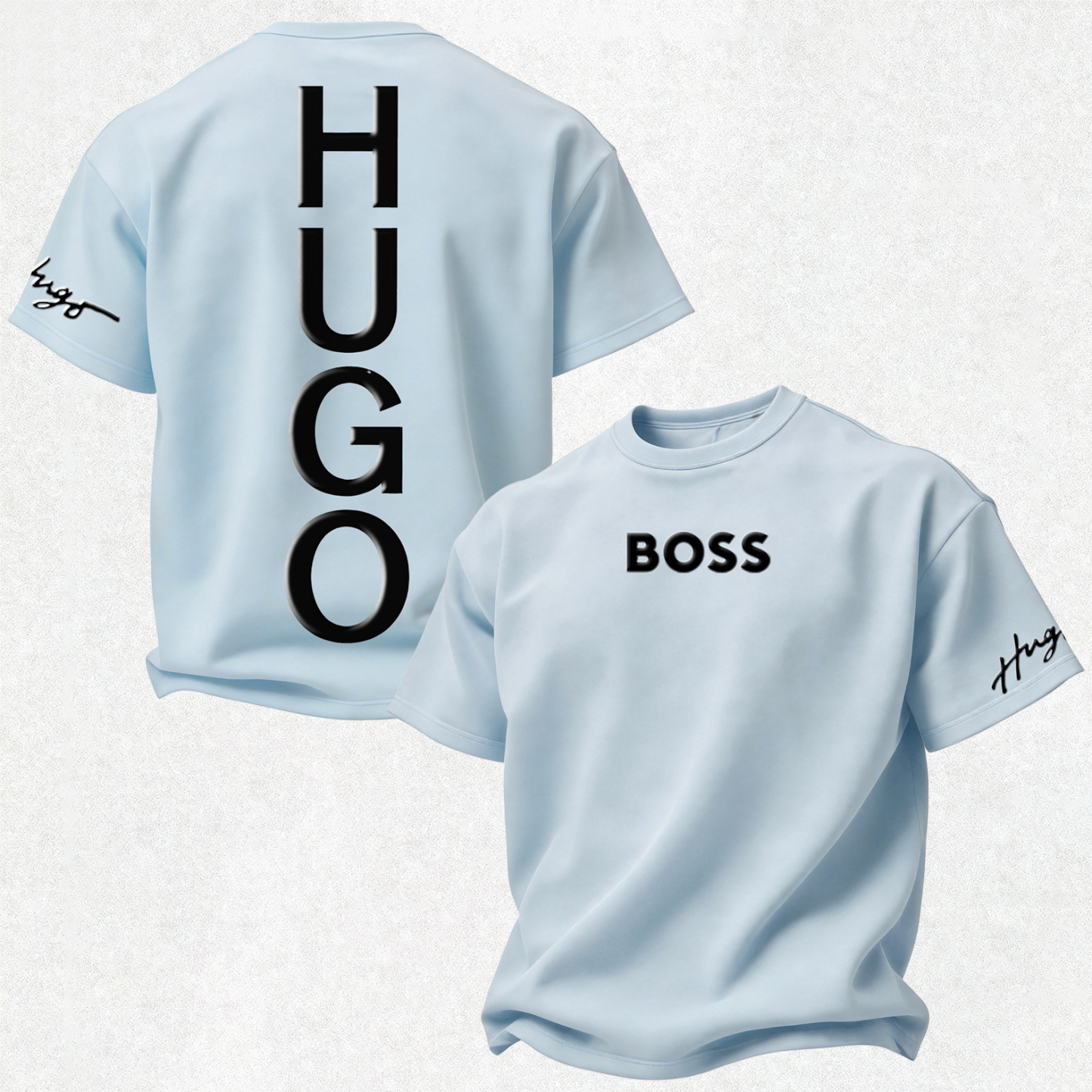 Casual Breathable Printed Oversized Unisex T-shirt Image - 34