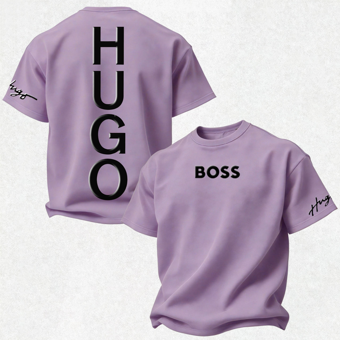 Casual Breathable Printed Oversized Unisex T-shirt Image - 46