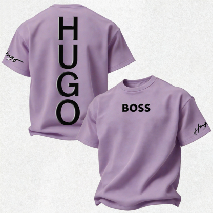 Casual Breathable Printed Oversized Unisex T-shirt Image - 46