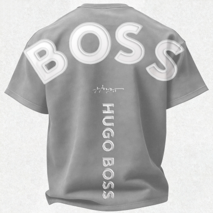 Summer Street Casual Printed Oversized Unisex T-shirt Image - 9