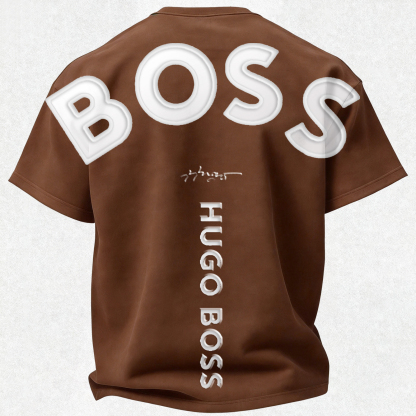 Summer Street Casual Printed Oversized Unisex T-shirt Image - 48