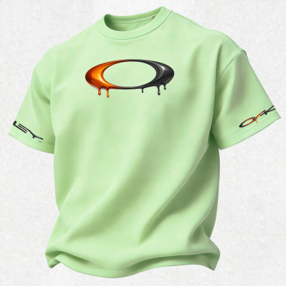 Youth Street Style Printed Oversized Unisex T-shirt Image - 20