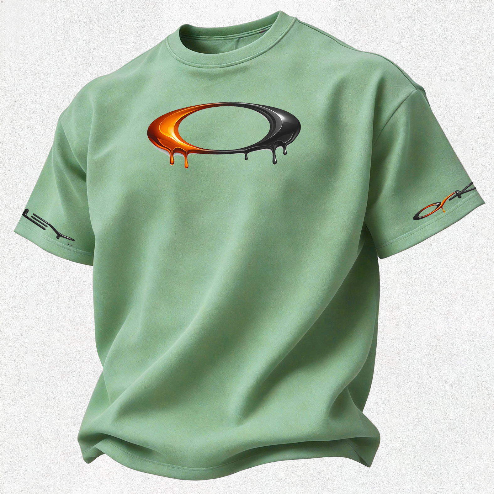 Youth Street Style Printed Oversized Unisex T-shirt Image - 23
