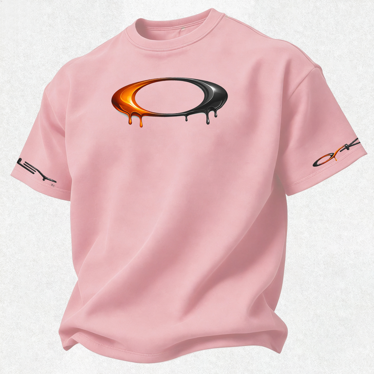 Youth Street Style Printed Oversized Unisex T-shirt Image - 17