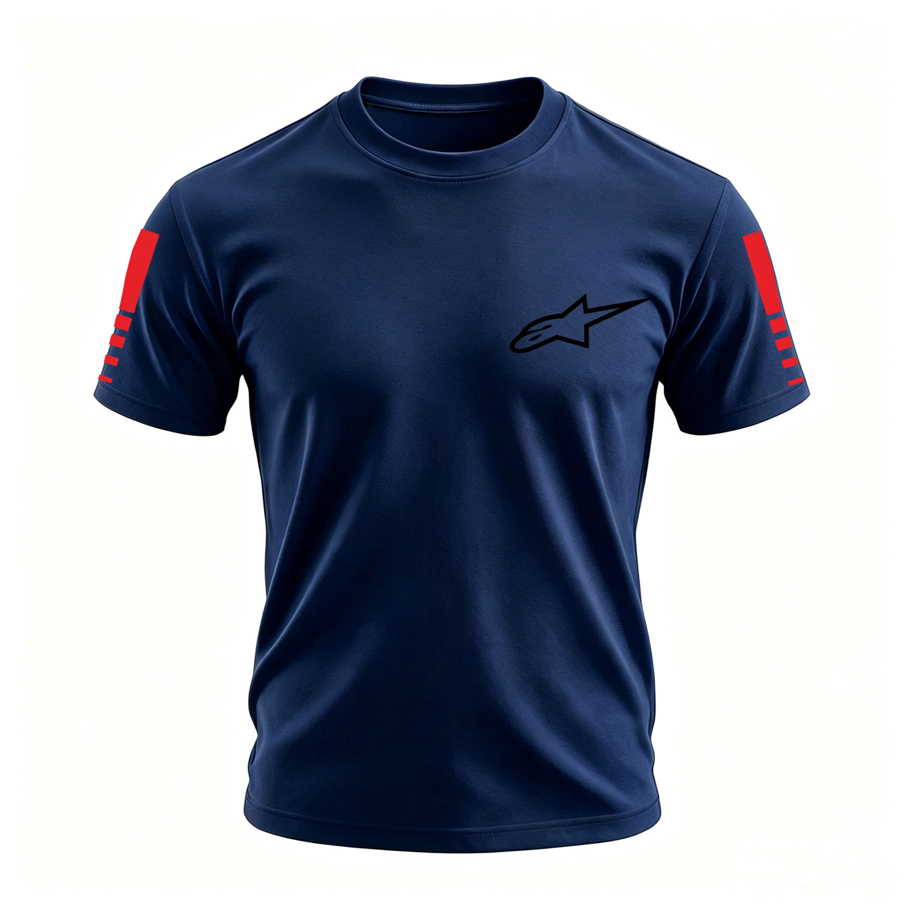 Racing Style Printed Oversized Unisex T-shirt Image - 11