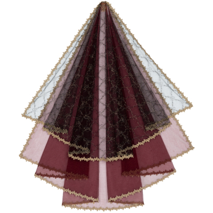 YLF Dress Lolita Original "Red Heart's Eye" JSK - Vintage Elegant Classic Palace Style