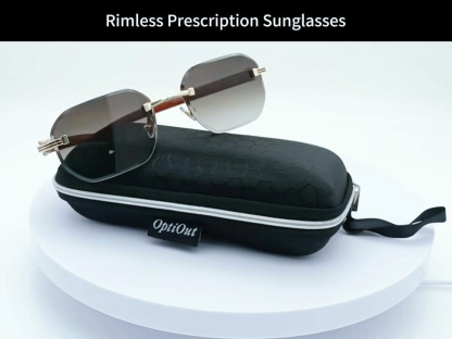 Neil - Rimless Prescription Sunglasses