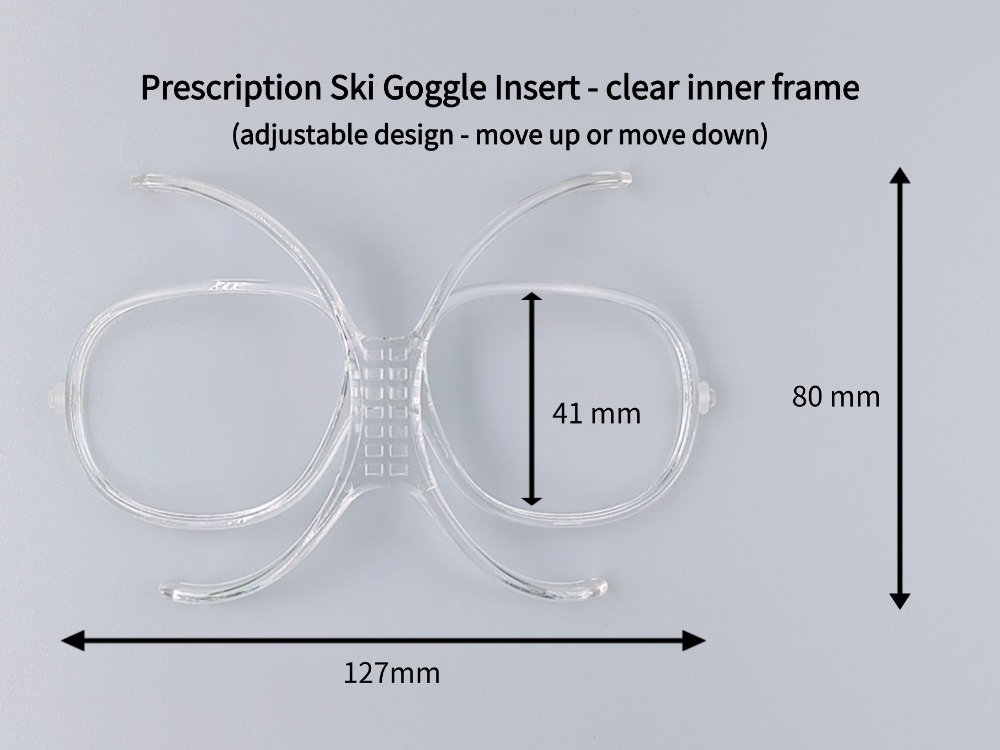 Ebb - Adjustable Prescription Ski Goggle Insert