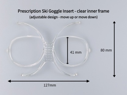 Ebb - Adjustable Prescription Ski Goggle Insert
