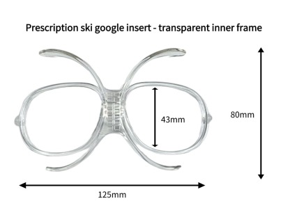 Ebb - Adjustable Prescription Ski Goggle Insert