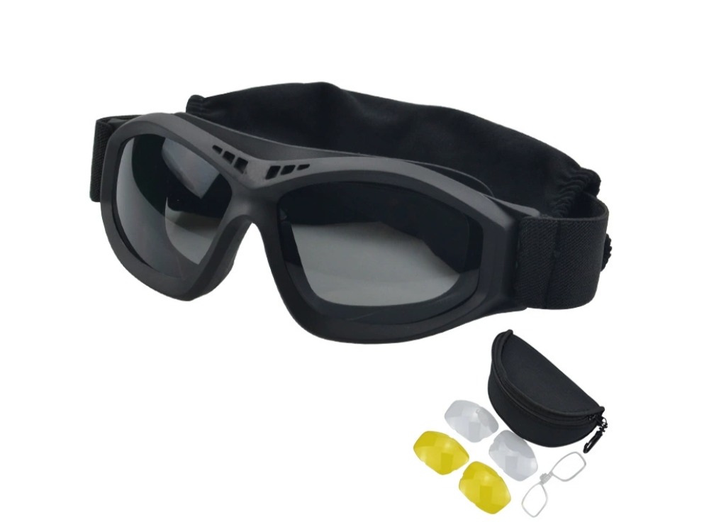 Cara - Prescription Tactical Goggles Kit