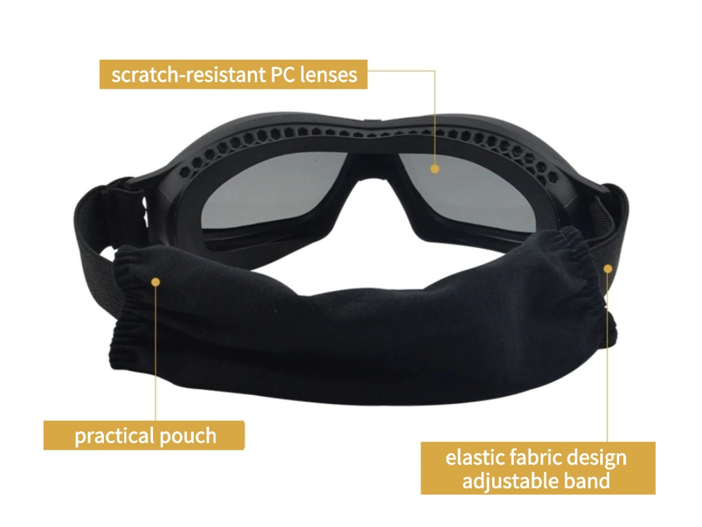 Cara - Prescription Tactical Goggles Kit