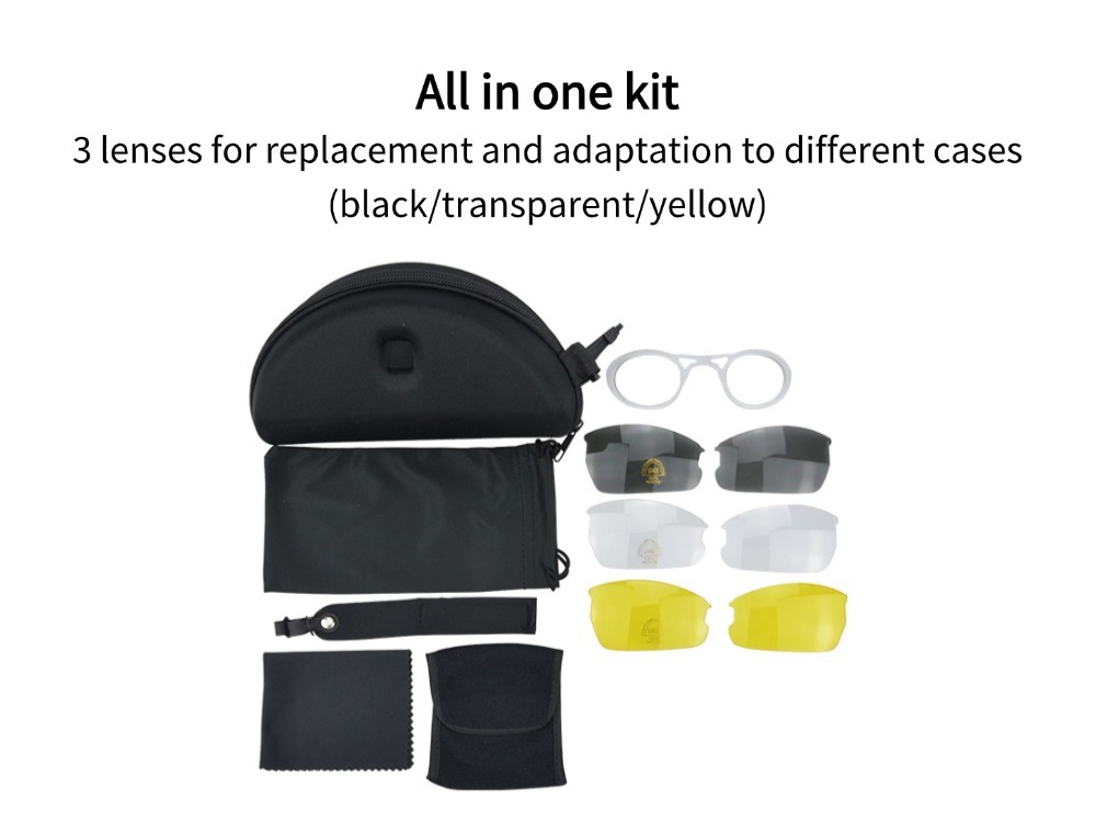 Max - Prescription Sports Sunglasses Kit