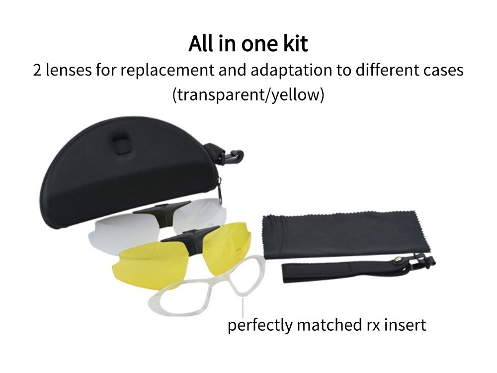 Leo - Prescription Sports Sunglasses Kit