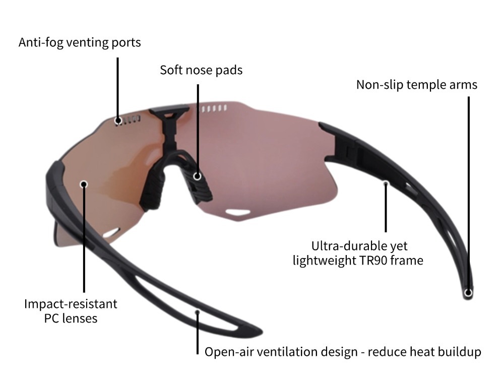 Ian - Prescription Sports Sunglasses