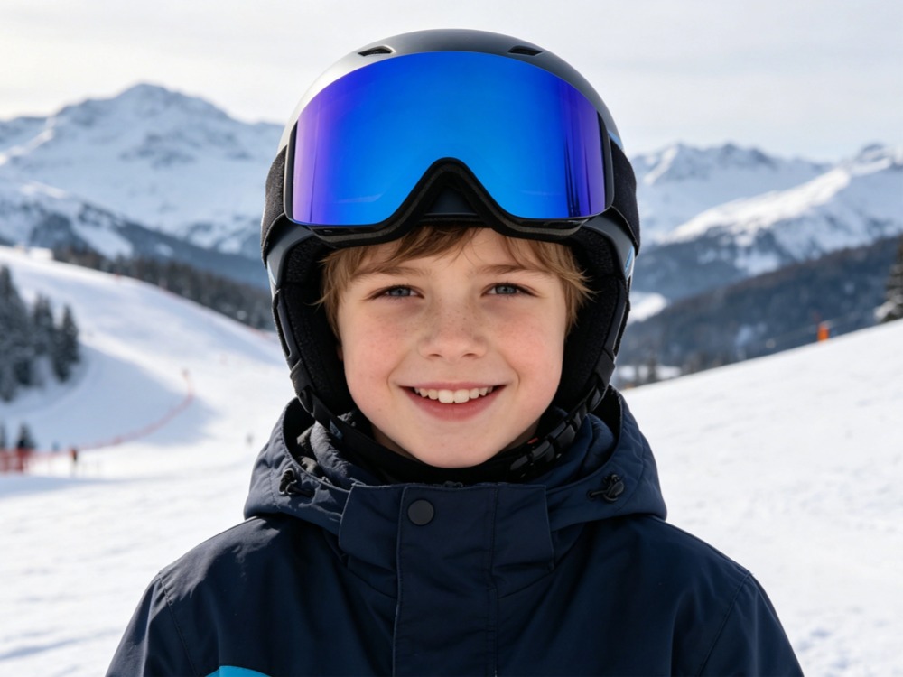 Rob - Anti-fog Prescription Ski Goggles for Kids (Magnetic Lens)