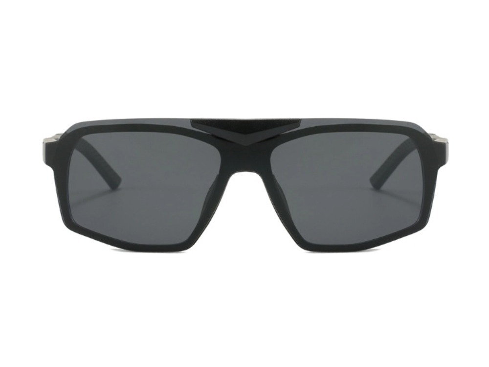 Cal - Geometric Flip-up Polarized Sunglasses