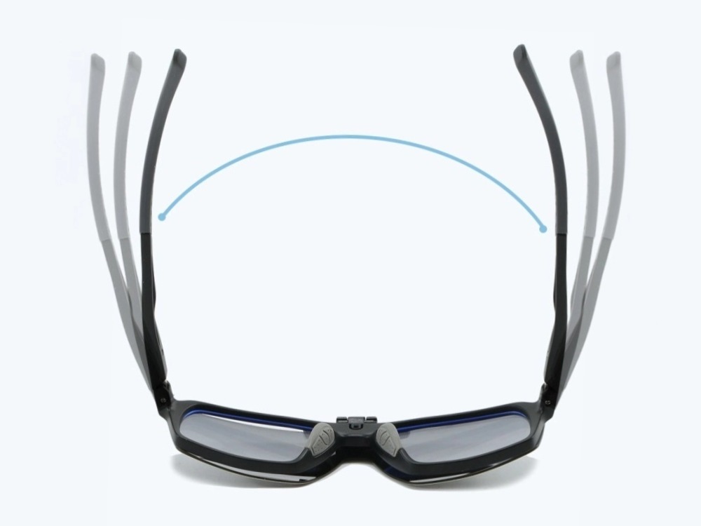 Cal - Geometric Flip-up Polarized Sunglasses