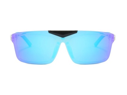 Hal - Rectangle Flip-up Polarized Sunglasses