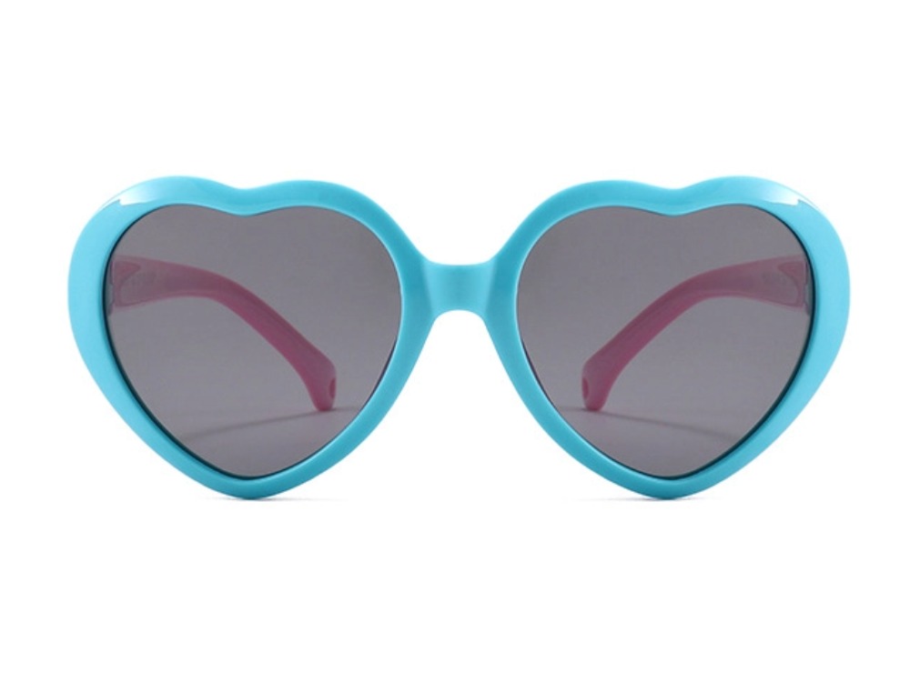 Ted - Heart-shaped Prescription Sunglasses for Kids