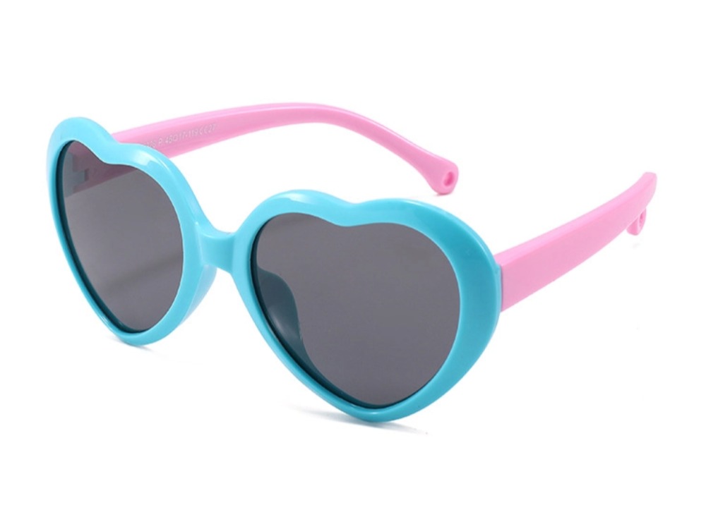 Ted - Heart-shaped Prescription Sunglasses for Kids
