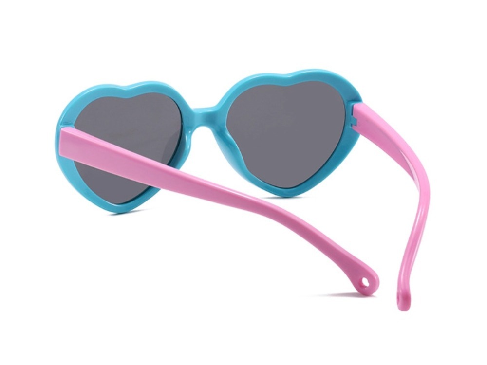 Ted - Geometric Heart-shaped Sunglasses for Kids