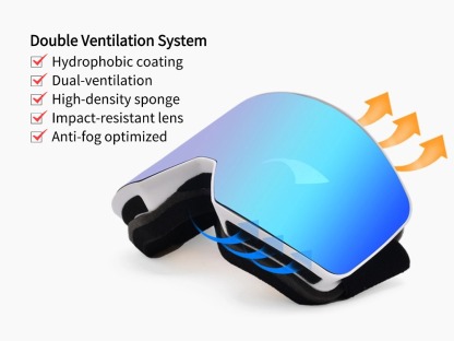 Rick - Anti-fog Prescription Ski Goggles