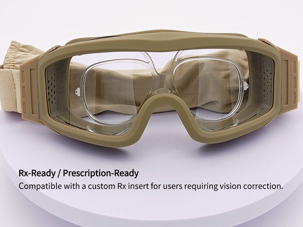 Jack - Prescription Tactical Safety Goggles Kit