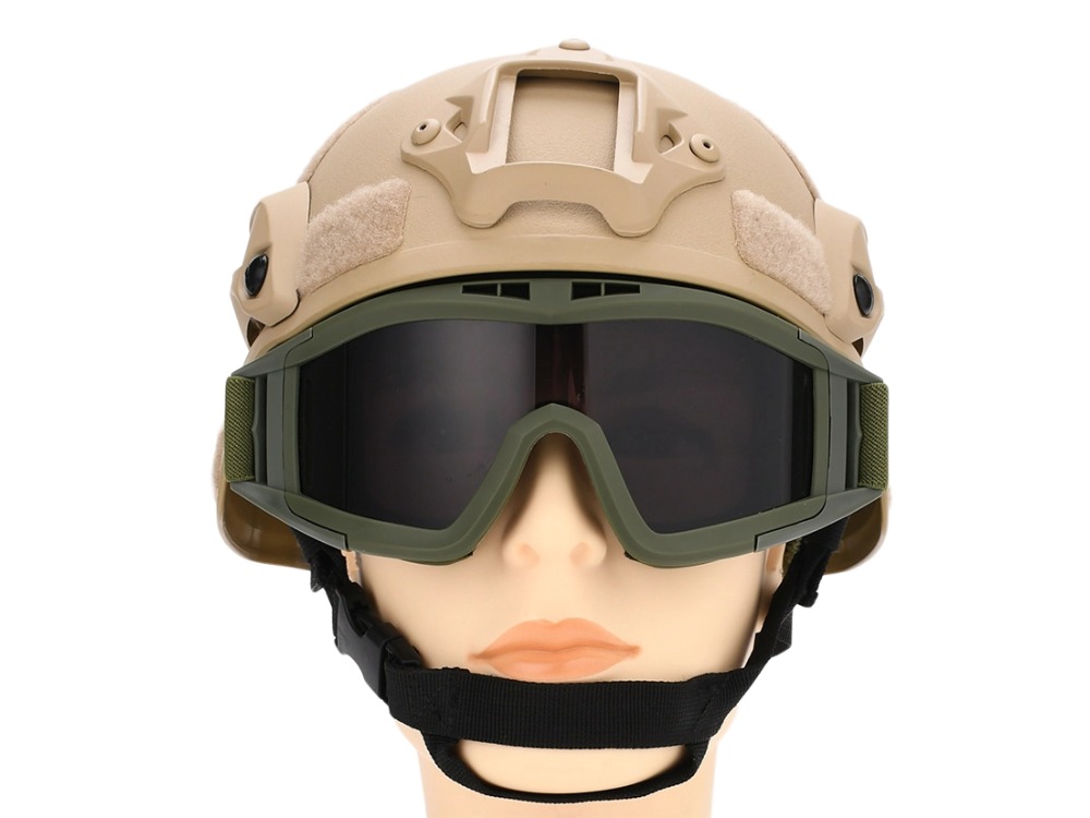 Hank - Prescription Tactical Safety Goggles Kit