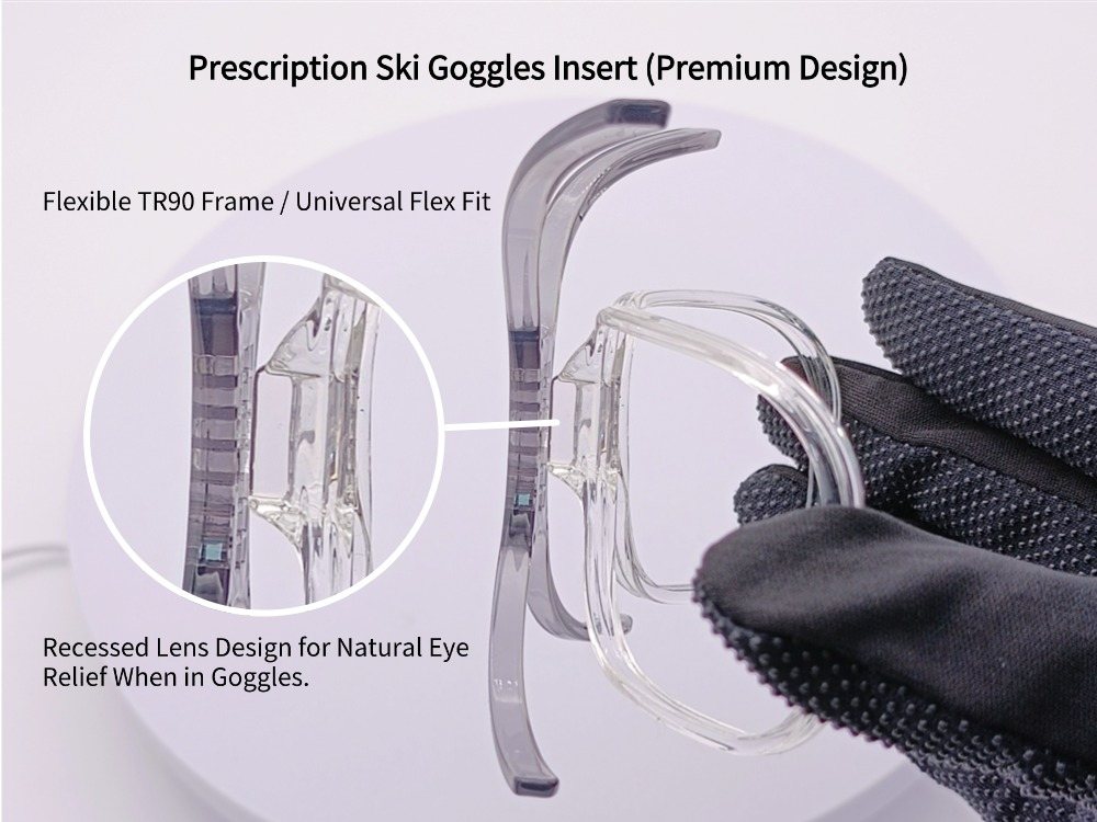 Rush - Premium Prescription Ski Goggle Insert
