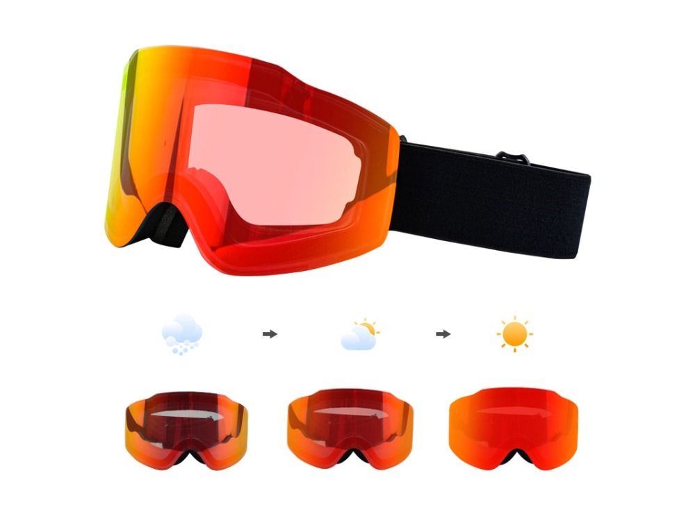 Finn - Photochromic Prescription Ski Goggles with Magnetic Lens