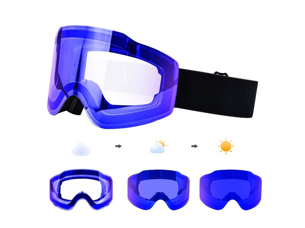 Finn - Photochromic Prescription Ski Goggles with Magnetic Lens