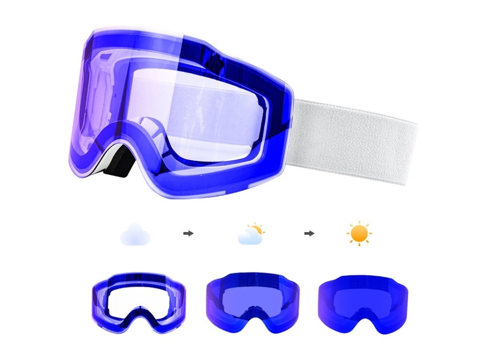 Finn - Photochromic Prescription Ski Goggles with Magnetic Lens