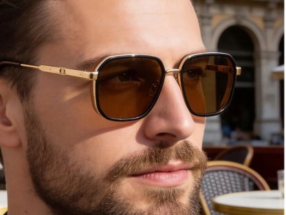 Luke - Geometric Prescription Sunglasses