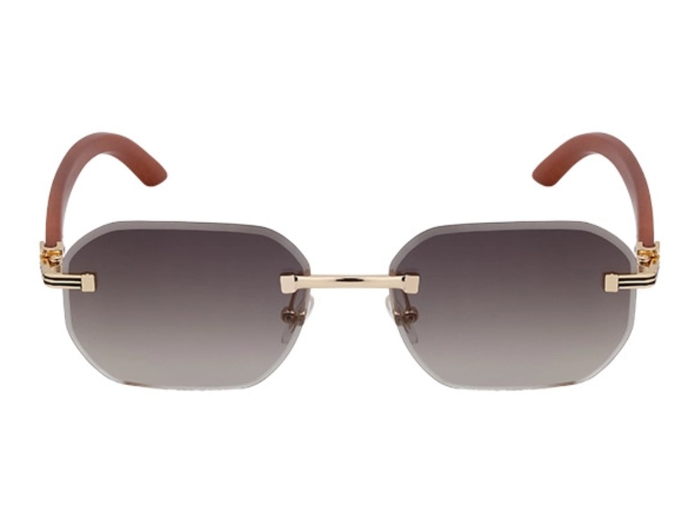 Neil - Rimless Prescription Sunglasses