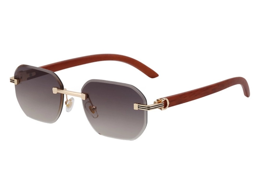 Neil - Rimless Prescription Sunglasses