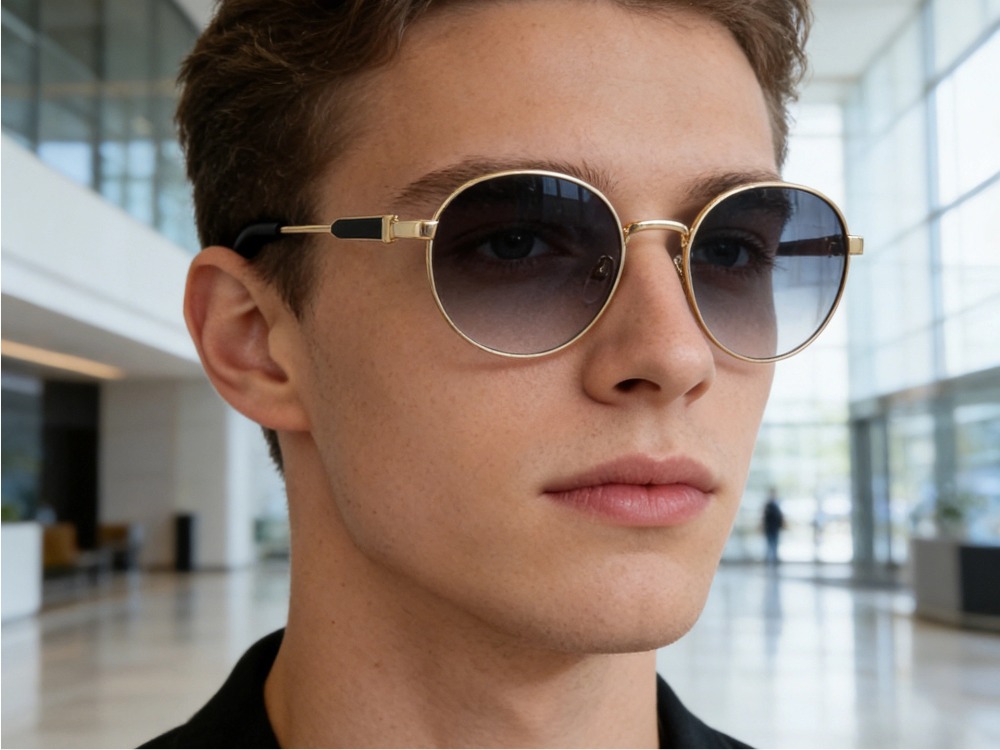 Wade - Round Prescription Sunglasses