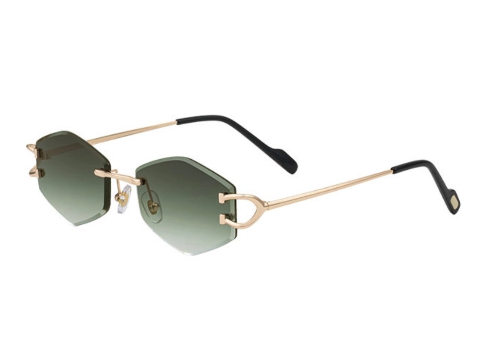 Matt - Rimless Prescription Sunglasses