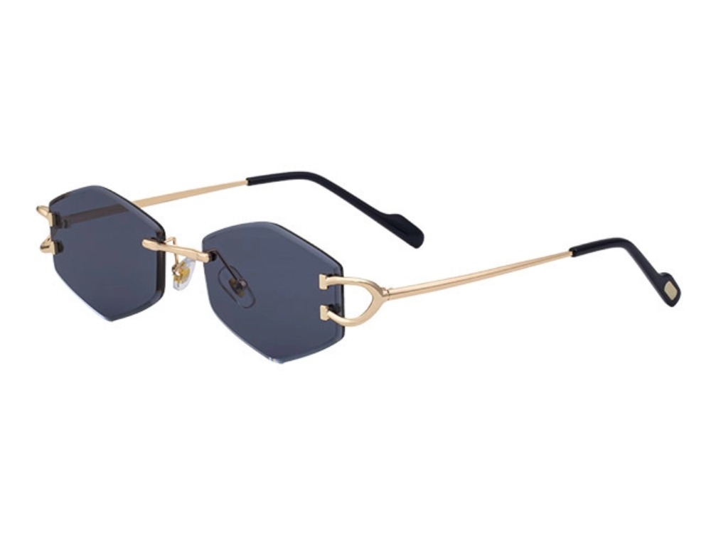 Matt - Rimless Prescription Sunglasses