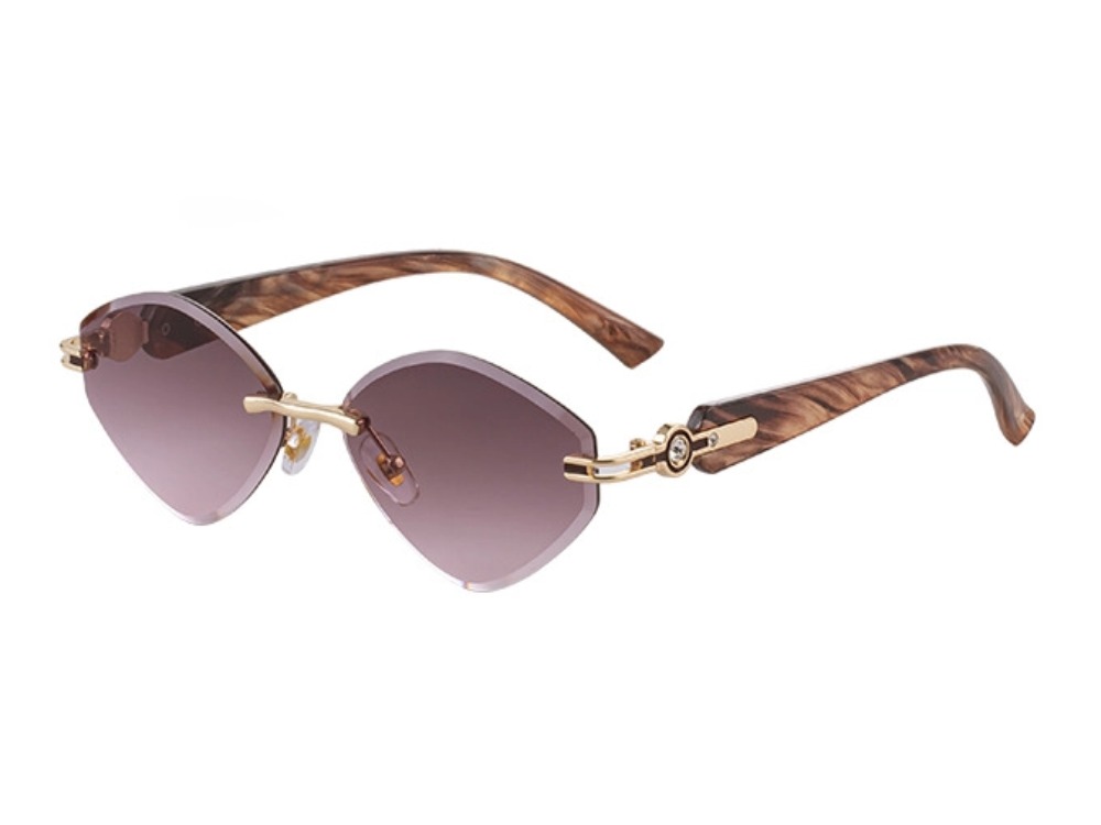 Noel - Rimless Prescription Sunglasses