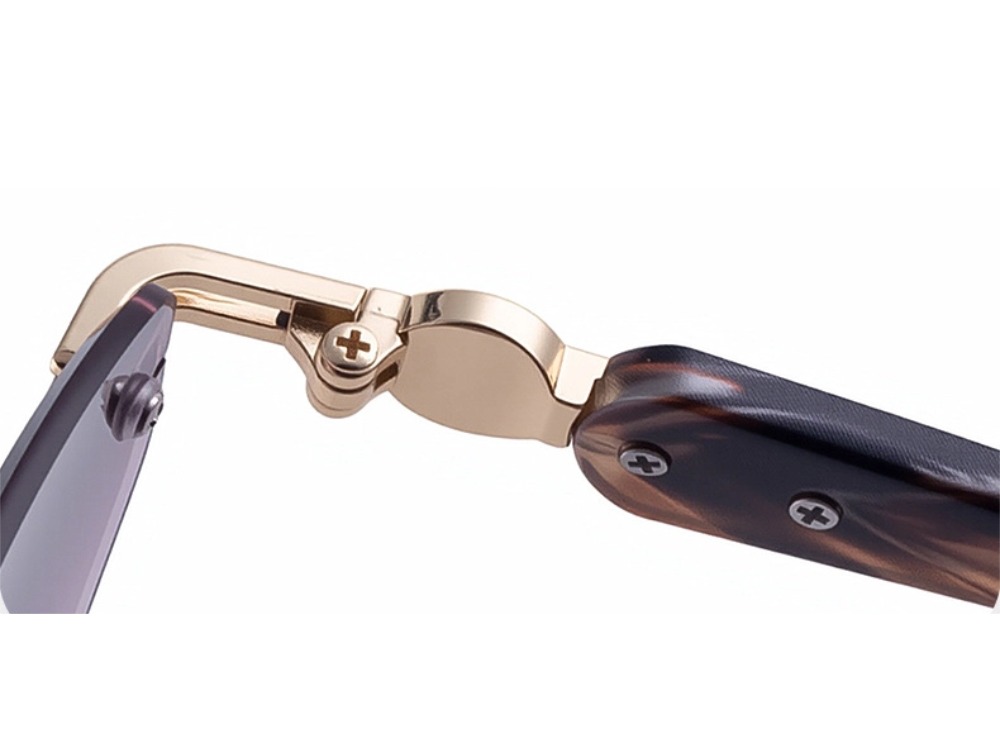 Noel - Rimless Prescription Sunglasses