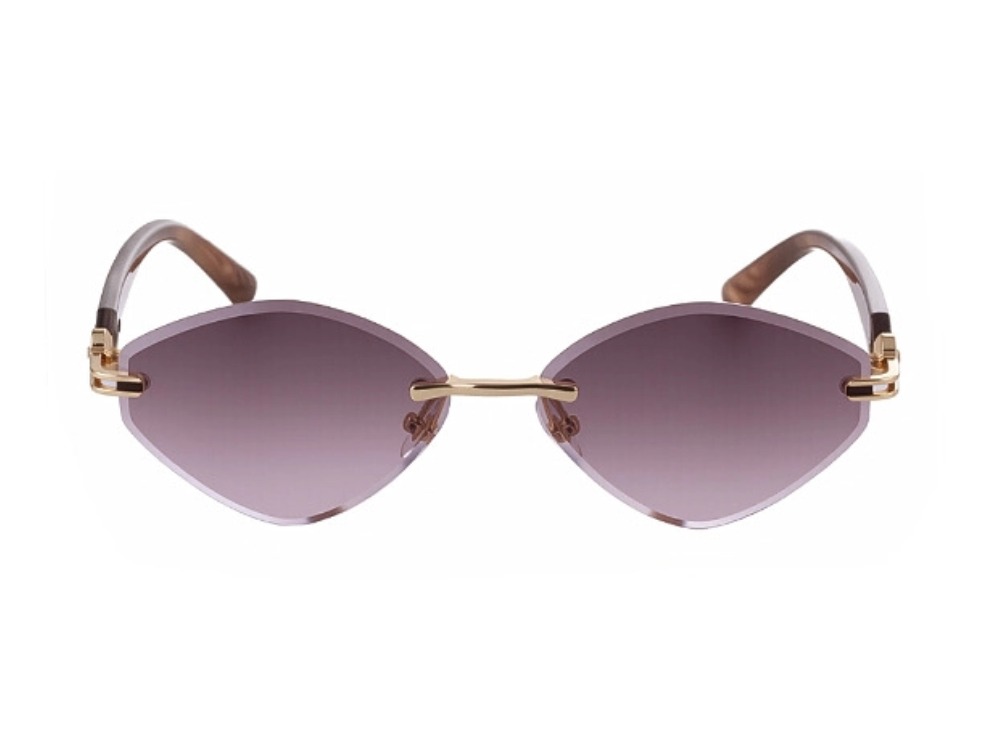 Noel - Rimless Prescription Sunglasses