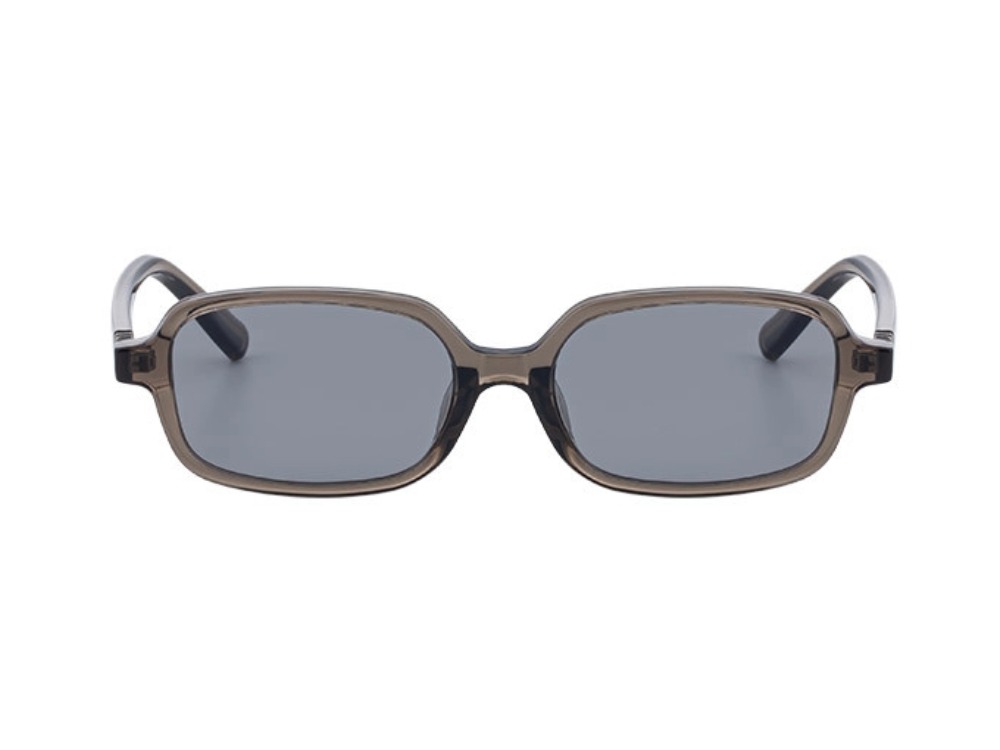 Clay - Rectangle Polarized Prescription Sunglasses