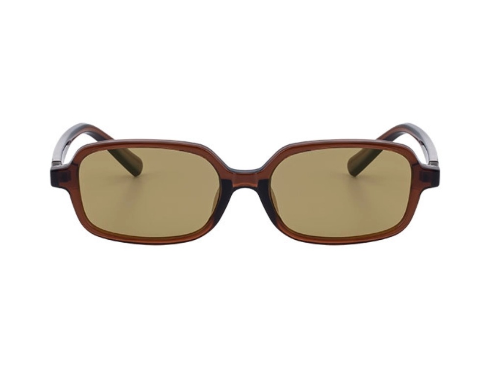 Clay - Rectangle Polarized Prescription Sunglasses