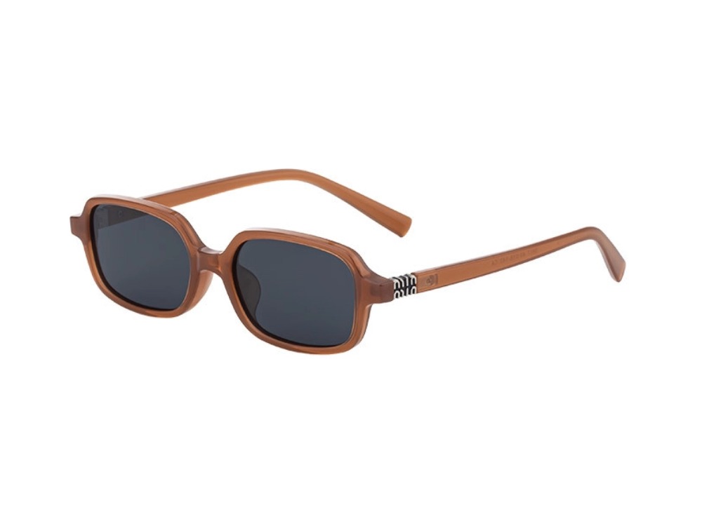 Clay - Rectangle Polarized Prescription Sunglasses