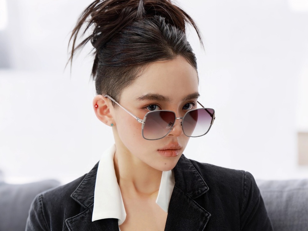 Dale - Geometric Polarized Prescription Sunglasses