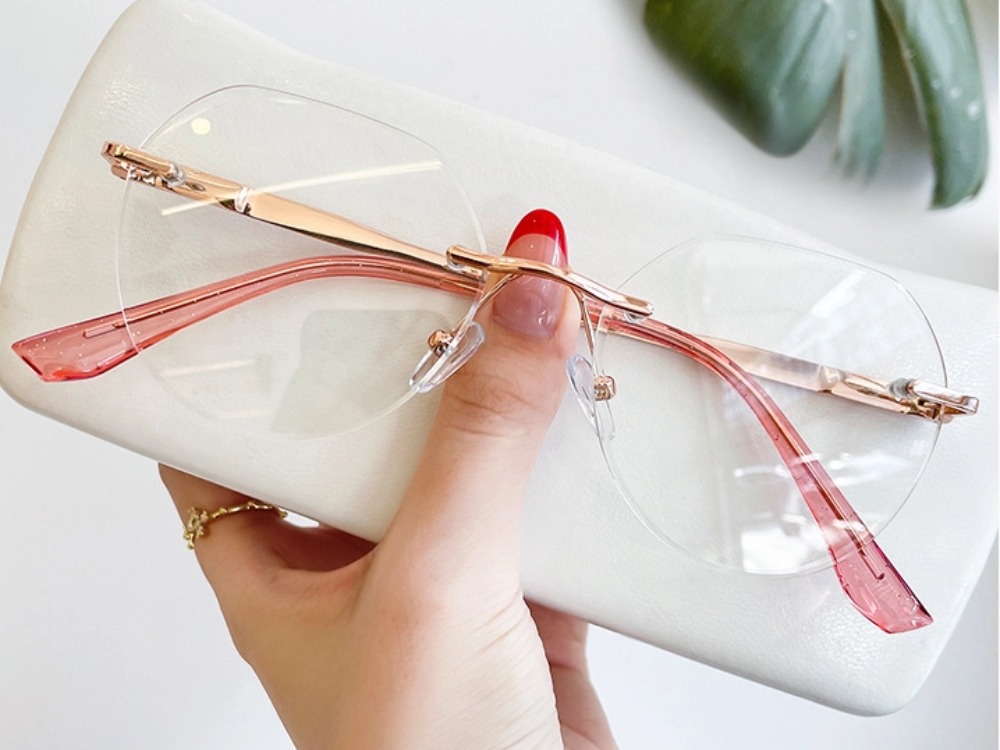 Vince - Rimless Prescription Glasses