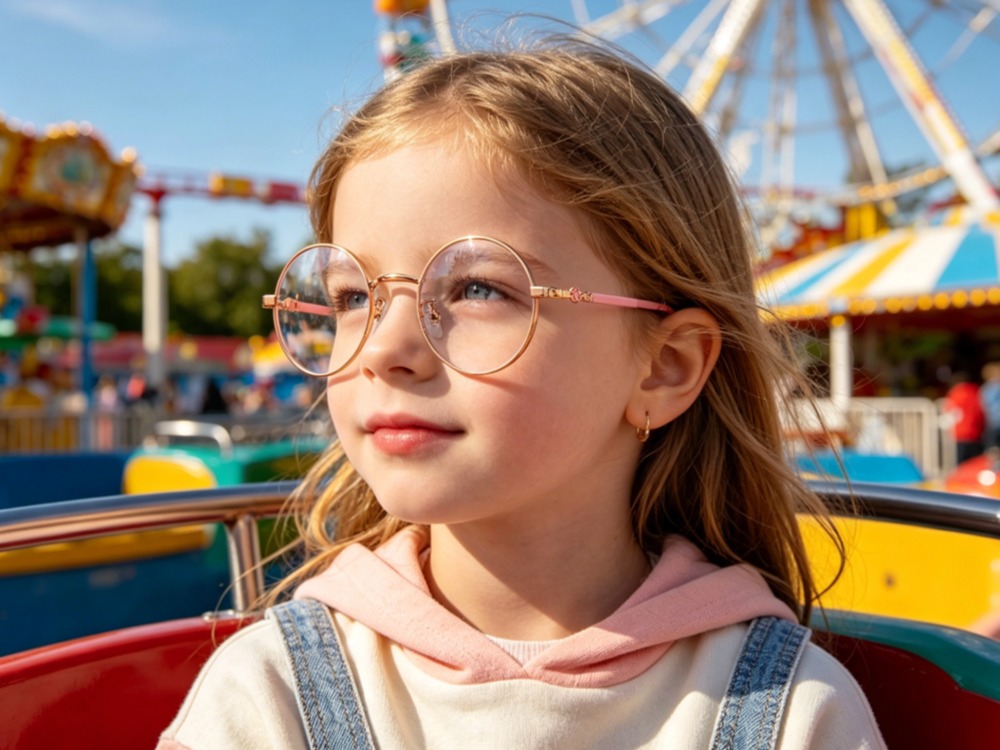 Aaron - Round Prescription Glasses for Kids
