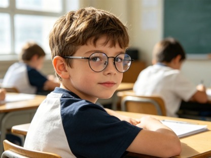 Blake - Round Prescription Glasses for Kids